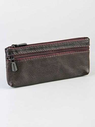 YA Кошелек-ключница Barez "085-2" 2 молнии б/н 