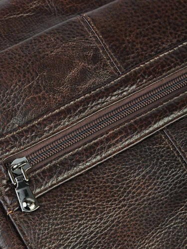 YO Сумка мужская "5804" б/н (нат. кожа) 