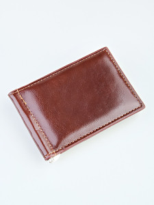 YK Зажим для денег с монетницей на кнопке "T-120"