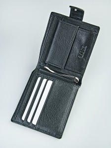 YK Портмоне мужское "127" б/н (жел./нат. кожа)