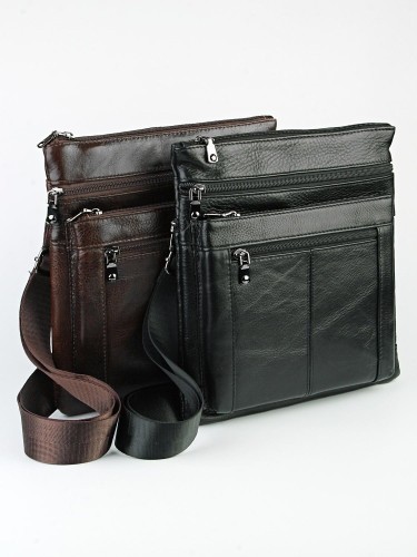 YO Сумка мужская "5801" б/н (нат.кожа) 