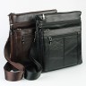 YO Сумка мужская "5801" б/н (нат.кожа) 