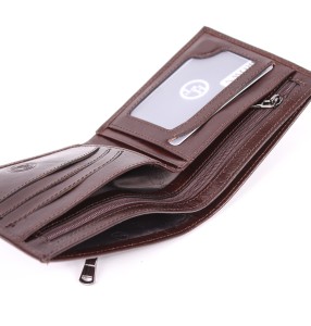 YK  Портмоне мужское HT 93-208K (нат. кожа) 