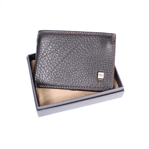 YD Зажим для денег HT 168-R24B (нат.кожа)