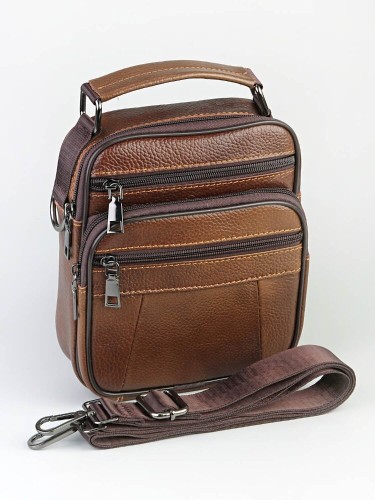 Сумка мужская "105" (мал./нат. кожа) 