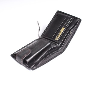 YK  Портмоне мужское HT 208-R0613 (нат. кожа)