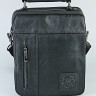 Сумка мужская "0075S" (черн./нат.кожа)