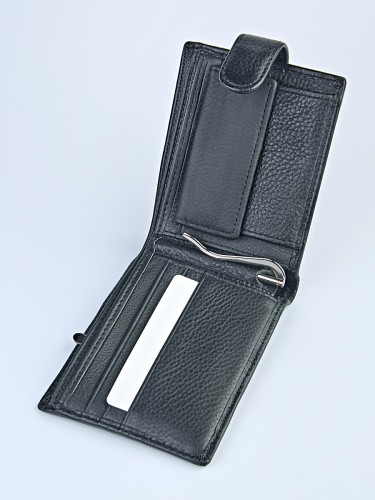 YK 037 Портмоне мужское "XX613-100K" (нат.кожа) 